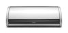 Brabantia Roll Top Bread Bin Matte Stainless Steel