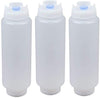 FIFO Squeeze Bottle Refillable 16 oz Blue Tip (3 Pack)