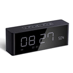 Alarm Clock Radio with Bluetooth Speaker, Digital FM Radio, Stereo Sound, Night Light, Manual Dimmer, Snooze, Large LED Display- A Good Choice for Daily Use and Recreation