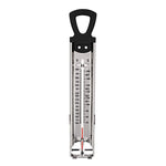 Candy thermometer/digital with clip/maple syrup thermometer/Jam/Sugar/Syrup Thermometer, Stainless Steel Glass Candy Thermometer With Hanging Hook and Non-toxic Aviation Kerosene Rod Core