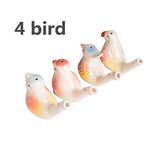 PHEVOS Porcelain Bird Water Whistles, Real Bird Singing,Nostalgic Music Bath Toys(4 Bird)