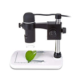 MAOZUA 5MP USB Microscope 20x-300x Magnifier Video Microscope with Professional Base Stand Support Windows XP Vista Win7 Win8 Win10 Mac