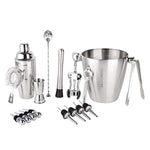 Bar Set 17-Pcs Jumbo Bartender Kit – Premium Cocktail Set Mixology Kit for Bar and Home - Best All-In-One Cocktail Shaker Set - Bartender Mixology Barware Set for Men and Women - Bar Tools Martini Kit