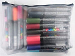Uni Posca Paint Marker Pen, Medium Point(PC5M), 29 Colors Set with Original Vinyl Pen Case