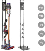 FOHO Vacuum Stand for Dyson V11 V10 V8 V7 V6,Stable Metal Storage Bracket Stand Holder for Dyson Handheld DC30 DC31 DC34 DC35 DC58 DC59 DC62 Cordless Vacuum Cleaners & Accessories & Attachments