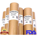 Butcher Paper Roll 18" X 175' (2100'') Food Grade FDA Approved, Unwaxed, Uncoated and Unbleached, Perfect for Slow Smoke Beef/Pork w/Indirect Heat, Gift Wrapping, Smoker, Microwave & Freezer Safe