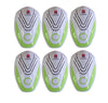 A1 Critter Control Ultrasonic Pest Repeller 6-Pack Green