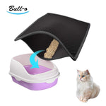 Bull-o Cat Litter Mat Litter Trapper Size 24” X 15”, Honeycomb Double-Layer Design Waterproof Urine Proof Material, 2-Layer Sifting Easy Clean Scatter Control