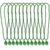 24 St Patricks Day Necklaces with Shamrock Medallion St Patricks Day Party Favors St. Patrick's Green Necklace Accessories