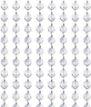 Crystal Acrylic Gems Bead Garland Strands, KinHom 16 Feet Hanging Clear 14mm Daimond Beads Chain Garlands for Manzanita Tree Centerpiece, Chandelier Bead Lamp Chain, Christmas/Wedding Party Decoration