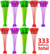 Water Balloons for Kids Girls Boys Balloons Set Party Games Quick Fill Water Balloons 333 Bunches Swimming Pool Outdoor Summer Fun K10