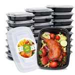 Glotoch Meal Prep Containers 32ounce Containers Single 1 Compartment with Lids Food Storage Containers Bento Box Microwave,Freezer,Dishwasher Safe Lunch Containers (10)