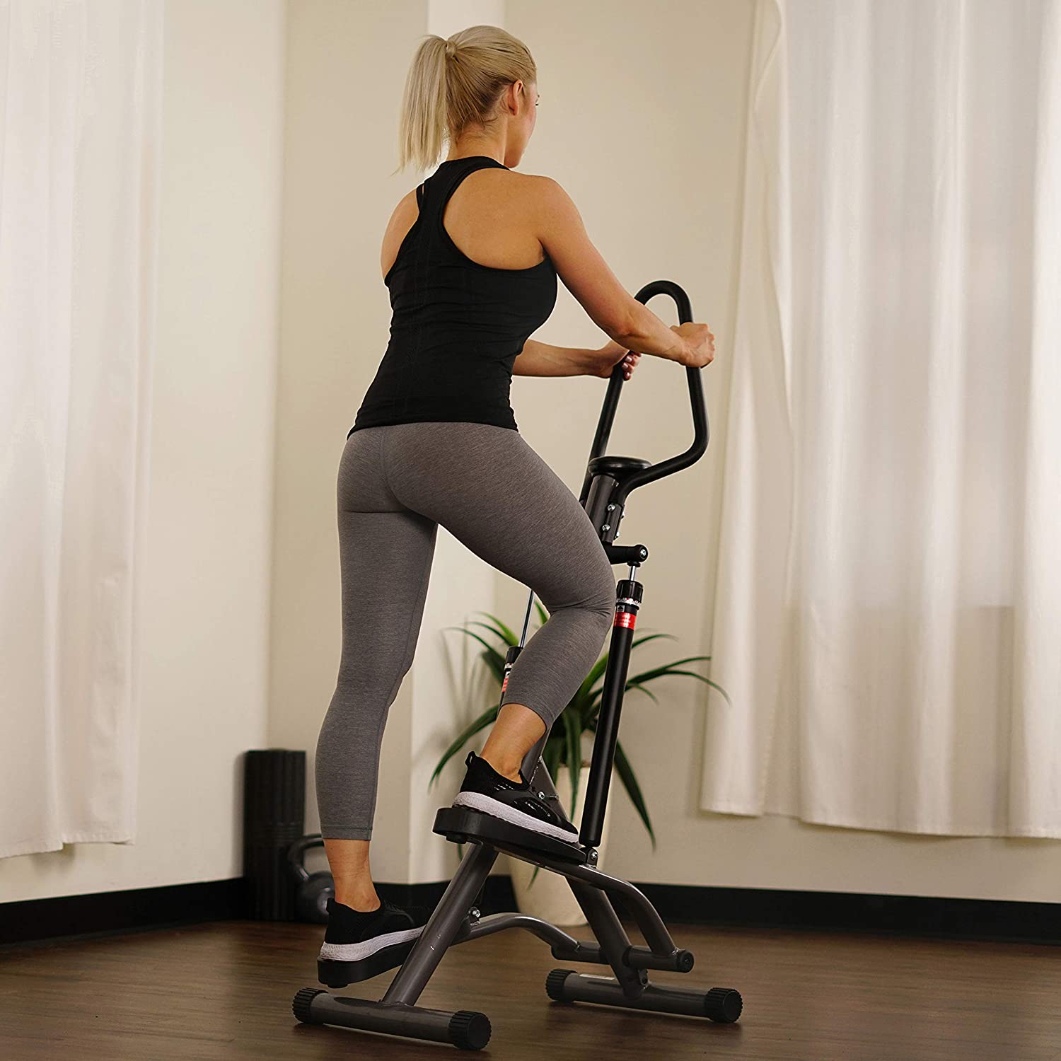 Sunny Health & Fitness Stair Stepper Exercise Equipment Step Machine f ...
