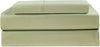 COTTON CRAFT - Ultra-Soft 400-Thread-Count Full Size Sheet Set in Sage, Premium 100% Pure Combed Cotton, 4-Piece Sateen Bedding Set with 1 Deep-Pocket Fitted Sheet, 1 Flat Sheet & 2 Pillowcases