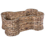 Bone Dry DII Bone Shape Pet Organizer Storage Basket for Home Décor, Pet Toy, Blankets, Leashes and Food